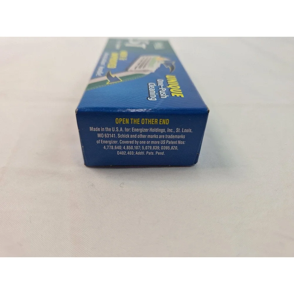 Schick ST SlimTwin Sensitive Disposable Razor One-Push Cleaning Vintage 2007 NEW
